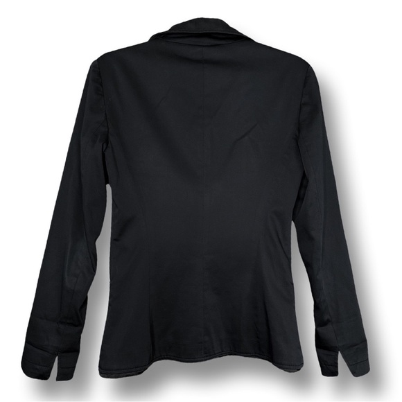 [ ARMANI EXCHANGE ] Deep Navy Tuxedo Blazer w/Black Satin Trim : M : Like New - Picture 2 of 3